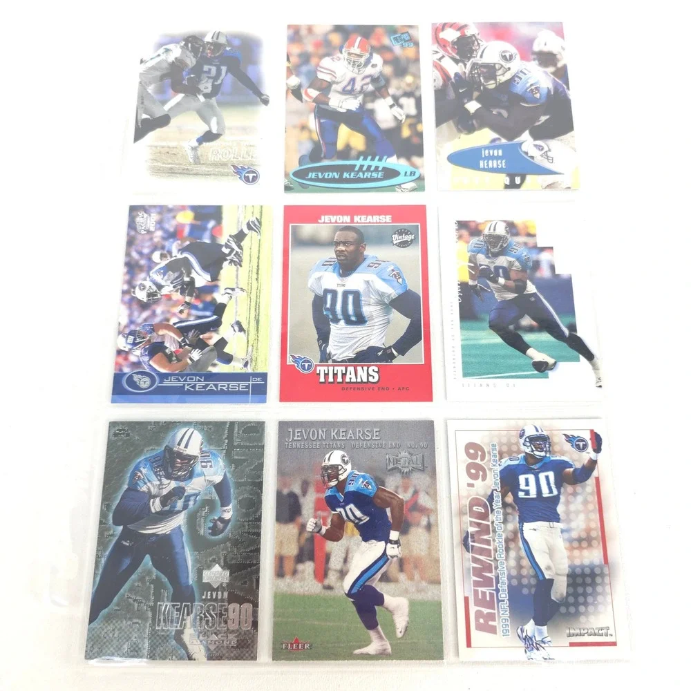 Tennessee Titans 72 Football Cards Dyson Mason Kearse Rolle Bishop 90s 00s NFL‎ - Picture 6 of 16